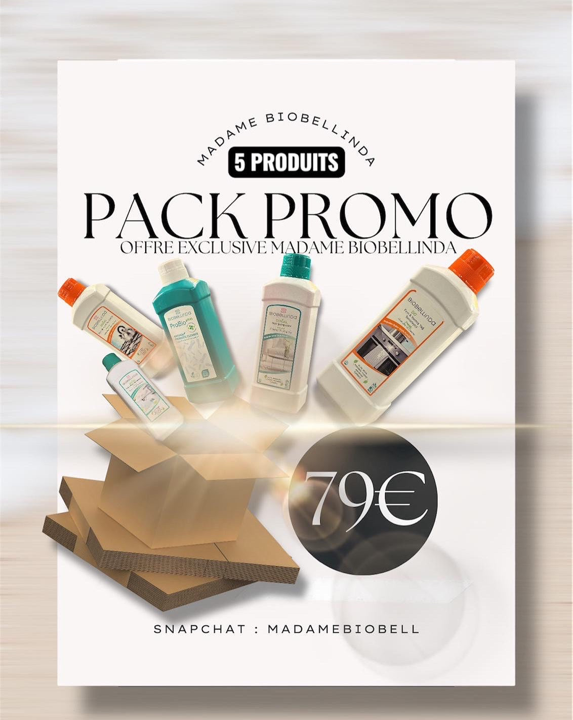 PACAK DE 5 PRODUIT AU CHOIX